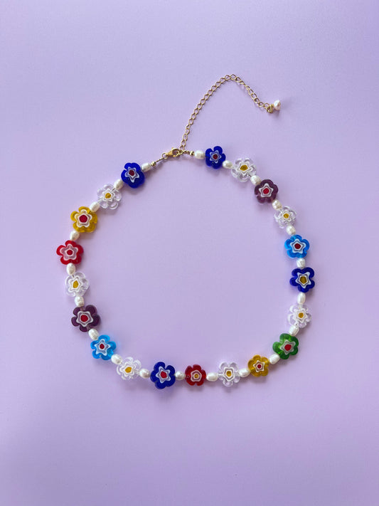 Cleo Beaded Necklace